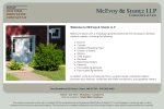 Image of McEvoy & Stuntz LLP web site.