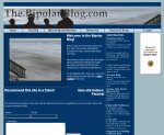 Image of The Bipolar Blog web site.